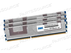 DDR3, KIT, 12 GB: 3 X 4 GB, DIMM 240-PIN, 1066 MHZ / PC3-8500, CL7, 1.5 V, UNBUFFERED, ECC, FOR APPLE MAC PRO (EARLY 2009, MID 2010) by Other World Computing DDR3, KIT, 12 GB: 3 X 4 GB, DIMM 240-PIN, 1066 MHZ / PC3-8500, CL7, 1.5 V, UNBUFFERED, ECC, FOR APPLE MAC PRO (EARLY 2009, MID 2010) by Other World Computing