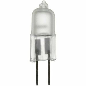 SUNLITE Q20/FR/G4/12V 20W SINGLE ENDED T2.5 HALOGEN BULB, BI-PIN BASE, FROST by Sunshine