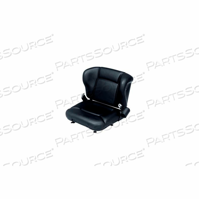 VINYL FORKLIFT SEAT WITH SWITCH - 21"W X 23-1/2"D X 18"H 