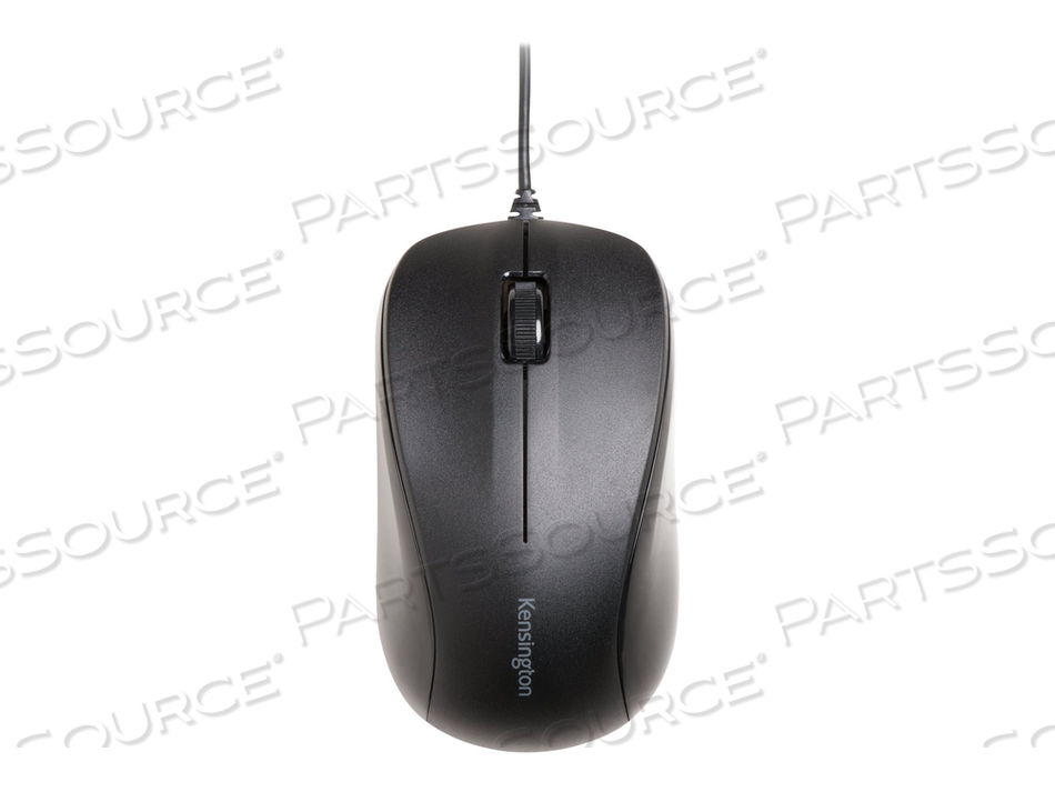 MOUSE, WIRED USB, BLACK, 3 NUMBER OF BUTTONS, 5.3IN WIDTH, 2.8IN HEIGHT, 7.9IN DEPTH by Kensington Computer Products