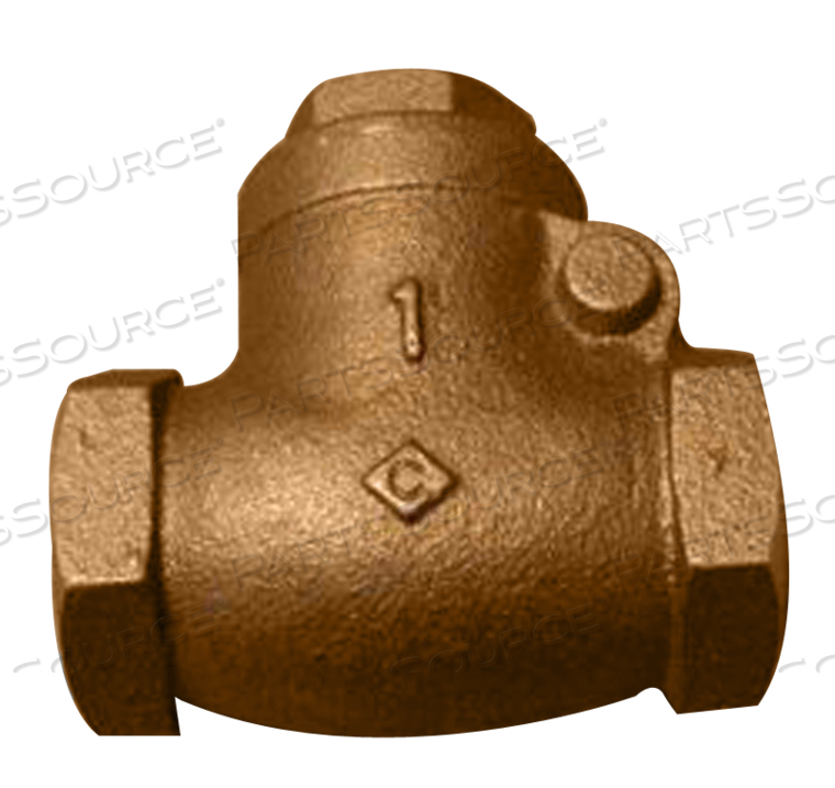 SWING CHECK VALVE, 1 IN, BRASS by STERIS Corporation SWING CHECK VALVE, 1 IN, BRASS by STERIS Corporation