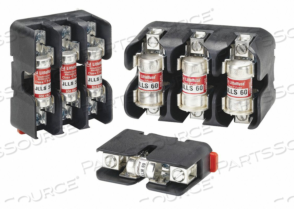 FUSE BLOCK 31 TO 60A T 3 POLE by Littlelfuse