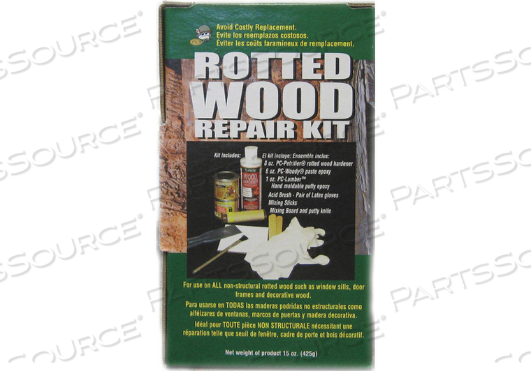 ROTTED WOOD REPAIR KIT by PC Products ROTTED WOOD REPAIR KIT by PC Products