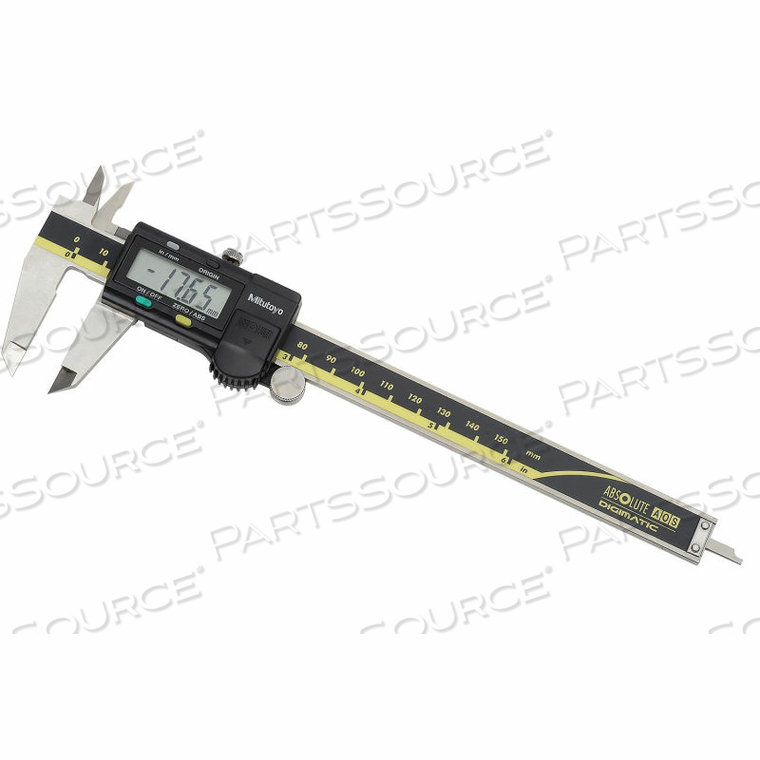DIGIMATIC 0-6''/150MM STAINLESS STEEL DIGITAL CALIPER W/ DATA OUTPUT by Mitutoyo