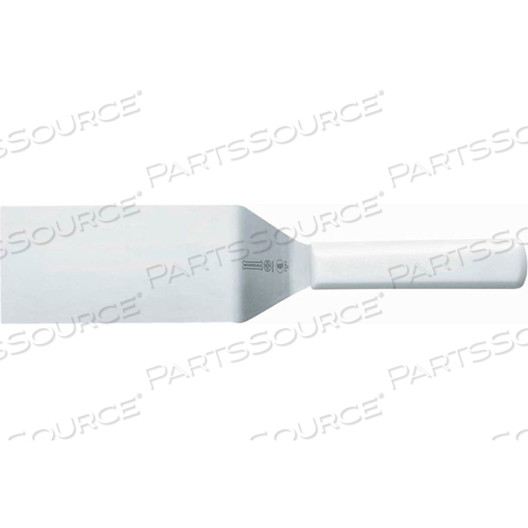 TURNER 6" X 3", SQUARE END, WHITE HANDLE by Mundial Inc TURNER 6" X 3", SQUARE END, WHITE HANDLE by Mundial Inc