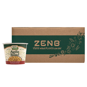 INSTANT MEALS, RED PEPPER HARISSA PASTA, 2.8 OZ BOWL, DOZEN by ZENB