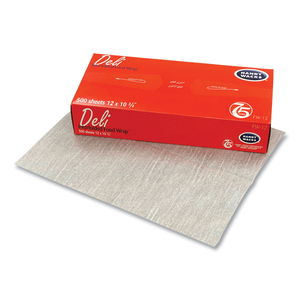 INTERFOLDED FOOD WRAP DELI SHEETS, 10.75 X 12, 12/CARTON by Handy Wacks