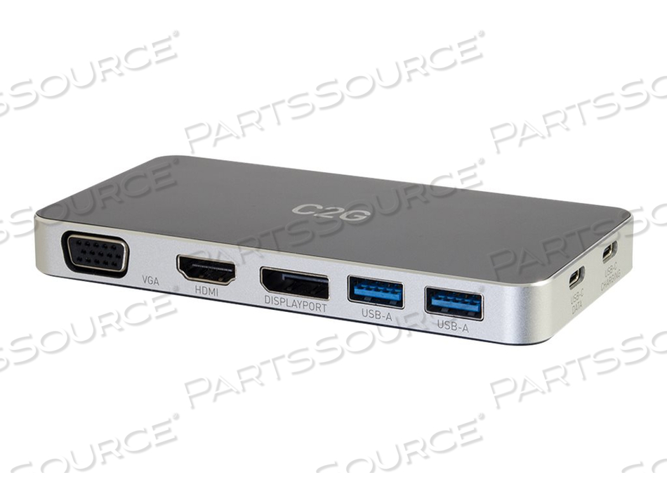 USB C DOCKING STATION HDMI/DP/VGA by Legrand AV (C2G)