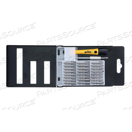 27 PIECE SAFE MICROBIT ESD PRECISION SCREWDRIVER SET by Wiha Tools 27 PIECE SAFE MICROBIT ESD PRECISION SCREWDRIVER SET by Wiha Tools