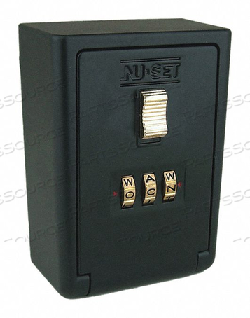 LOCK BOX 3-LETTER WALL MOUNTABLE by Nu-Set