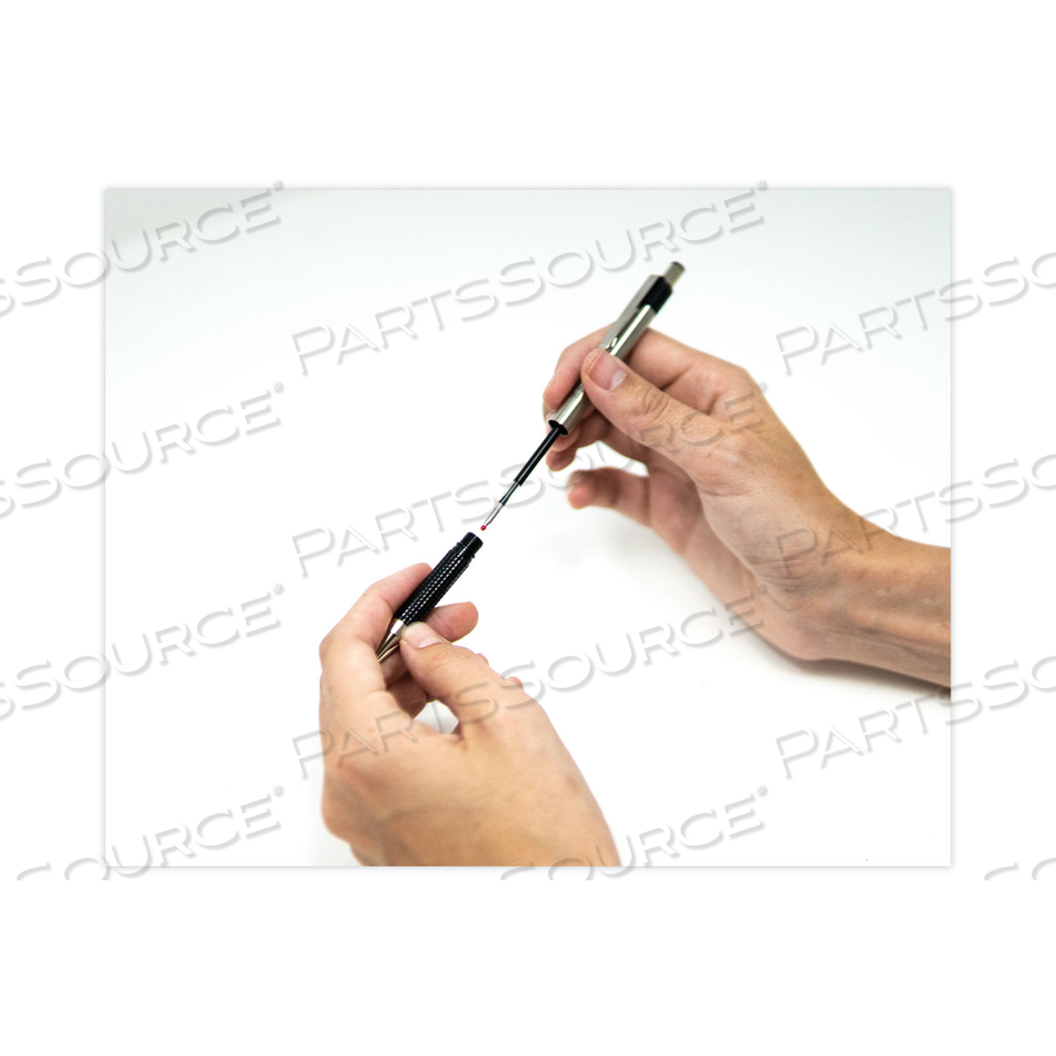F-301 BALLPOINT PEN, RETRACTABLE, FINE 0.7 MM, BLUE INK, STAINLESS STEEL/BLUE BARREL by Zebra Pen Corporation