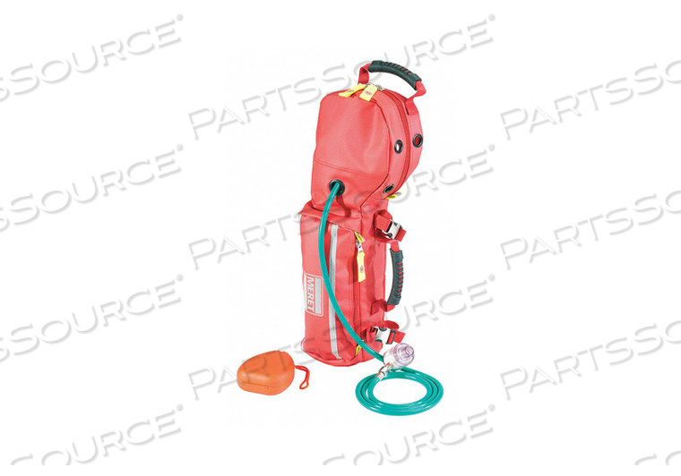OXYGEN RESPONSE BAG 22-1/2 H RED by Meret