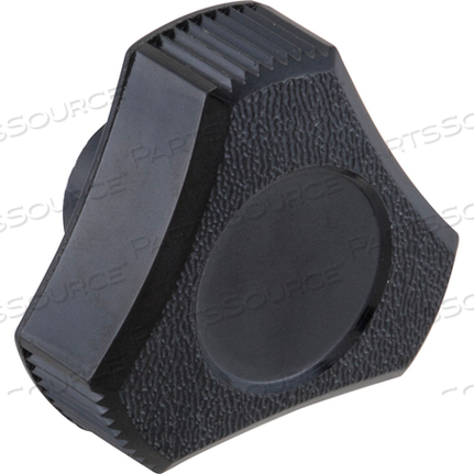 KNOB BLACK W 3/8-16 INSERT by Stoelting