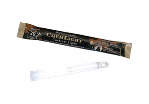 LIGHTSTICK WHITE 1/2 HR. 6 IN L PK500 by Cyalume Technologies