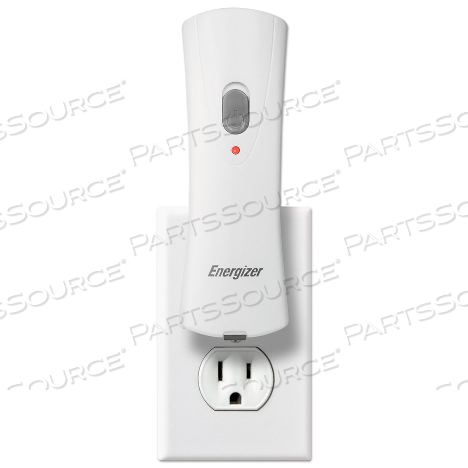 WEATHER READY LED FLASHLIGHT, 1 NIMH RECHARGEABLE BATTERY (INCLUDED), SILVER/GRAY by Energizer