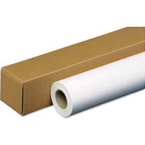 WIDE-FORMAT INKJET PAPER ROLL, 42" X 100', WHITE, 1 ROLL by PM Company