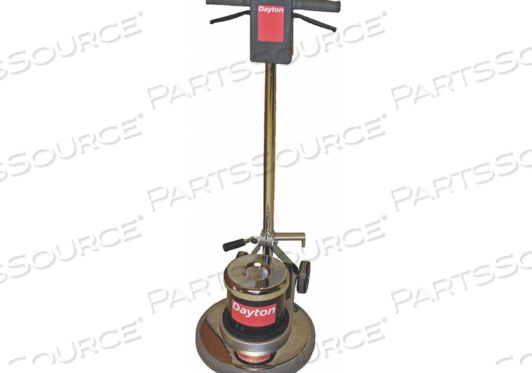 FLOOR SCRUBBER SINGLE 17 IN 1.5HP 175RPM by DAYTON ELECTRIC MANUFACTURING CO