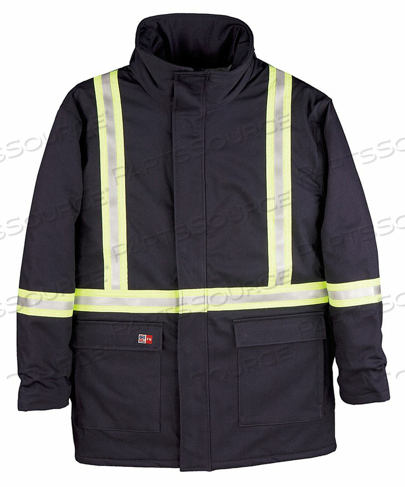 FLAME-RESISTANT PARKA INSULATED LT NAVY by Big Bill FLAME-RESISTANT PARKA INSULATED LT NAVY by Big Bill
