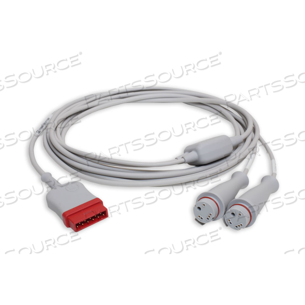 IBP CABLE, ARGON, DUAL, 1.2 M/4 FT. IBP CABLE, ARGON, DUAL, 1.2 M/4 FT.