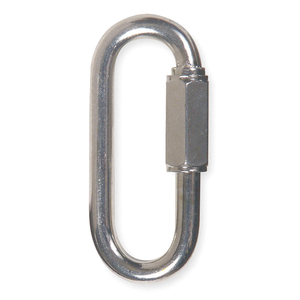 CONNECTING LINK, QUICK LINK, STEEL, 2 7/16 IN OVERALL LG, 1 1/16 IN OVERALL WD by Approved Vendor