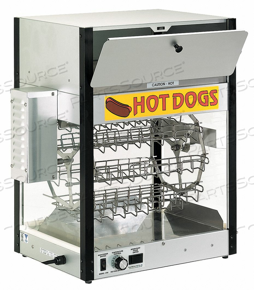 HOT DOG BROILER UP TO 36 HOT DOGS 120V by Cretors HOT DOG BROILER UP TO 36 HOT DOGS 120V by Cretors