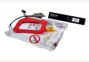 LIFEPAK CR PLUS EXPRESS CHARGE-PAK KIT WITH 2 SET ELECTRODE PADS, PACK OF 2 by Physio-Control