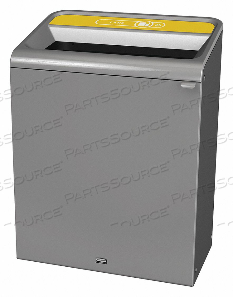 RECYCLE CONTAINER RECTANGLE 45 GAL. GRAY by Rubbermaid Medical Division RECYCLE CONTAINER RECTANGLE 45 GAL. GRAY by Rubbermaid Medical Division