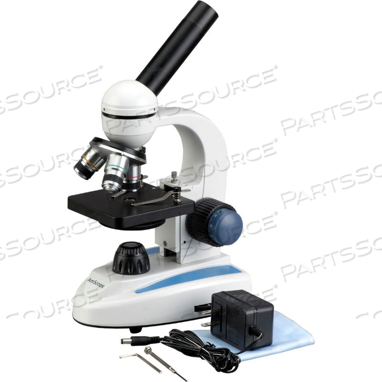 AMSCOPE 40X-1000X BIOLOGY SCIENCE STUDENT MICROSCOPE WITH USB DIGITAL CAMERA by United Scope