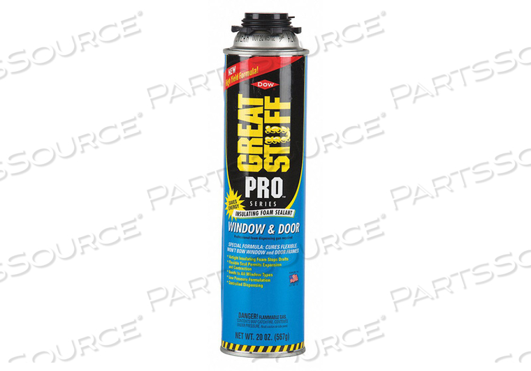FOAM SEALANT YELLOW 20 OZ. WINDOWS/DOORS by Great Stuff FOAM SEALANT YELLOW 20 OZ. WINDOWS/DOORS by Great Stuff