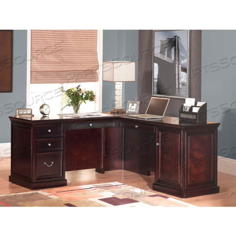 L-SHAPED DESK RETURN - FULTON OFFICE SERIES by Martin Furniture L-SHAPED DESK RETURN - FULTON OFFICE SERIES by Martin Furniture