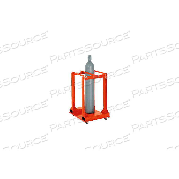 CYLINDER STORAGE MOBILE FORKLIFTABLE CADDY by Modern Equipment (Meco)