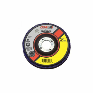 ABRASIVE FLAP DISC 4-1/2" X 7/8" 36 GRIT ZIRCONIA by CGW Abrasives