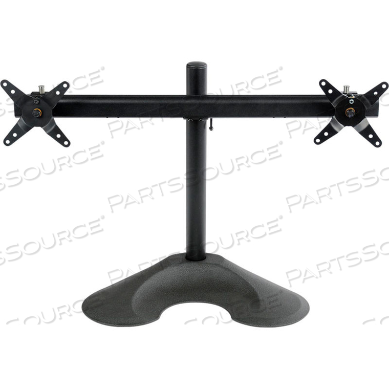 DUAL MONITOR HORIZONTAL DESK STAND 