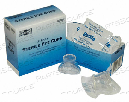 EYE CUP STERILE CLEAR PLASTIC PK10 by Physicianscare EYE CUP STERILE CLEAR PLASTIC PK10 by Physicianscare