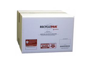 LED LAMP RECYCLING BOX 18 LX12 WX6 D by Recyclepak