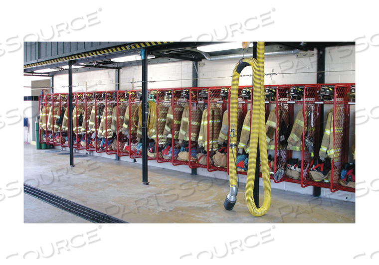 TURNOUT GEAR RACK WALL MOUNT 10 CMPRTMNT by Groves