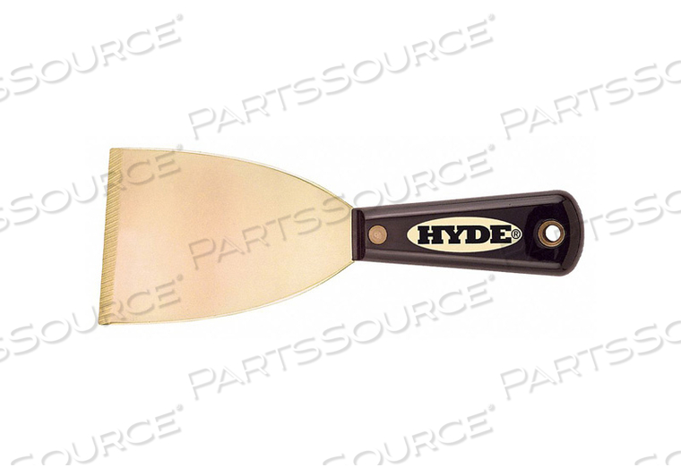 SCRAPER STIFF 3 BRASS by Hyde SCRAPER STIFF 3 BRASS by Hyde