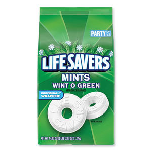 HARD CANDY MINTS, WINT-O-GREEN, 44.93 OZ BAG by Lifesavers HARD CANDY MINTS, WINT-O-GREEN, 44.93 OZ BAG by Lifesavers