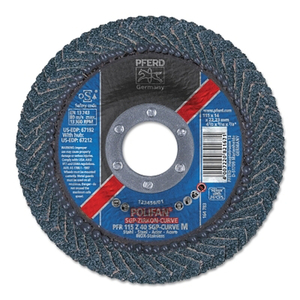 FLAP DISC 4-1/2X7/8 CERAMIC 60 L by Pferd