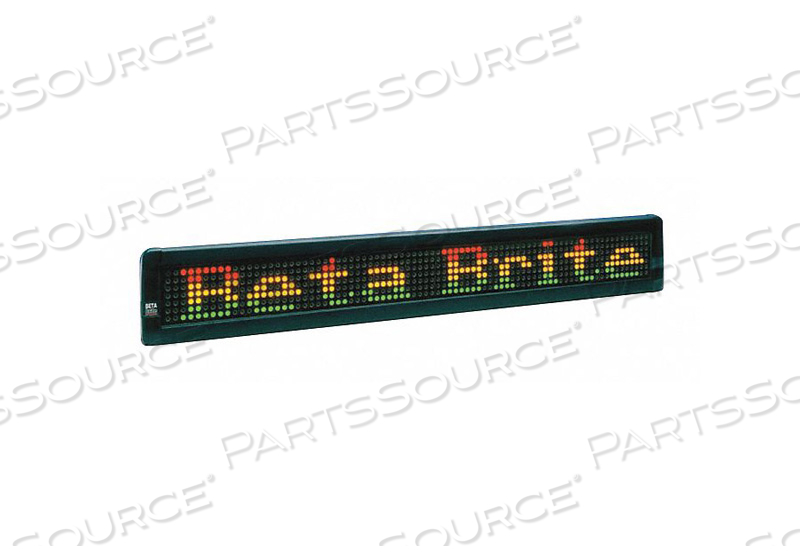 LED MESSAGE DISPLAY SIGN 3-13/16 H by Adaptive Micro Systems LED MESSAGE DISPLAY SIGN 3-13/16 H by Adaptive Micro Systems
