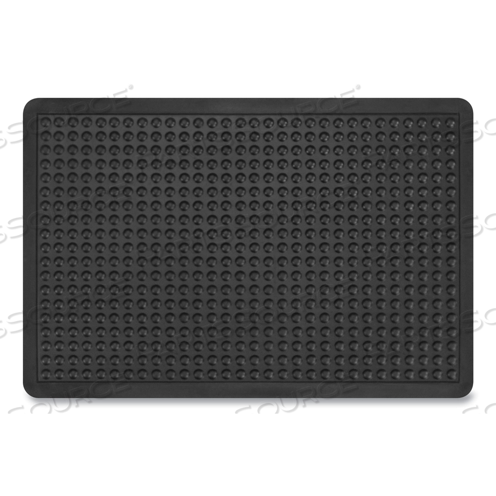 BUBBLE FLEX ANTI-FATIGUE MAT, RECTANGULAR, 24 X 36, BLACK by Apache Mills BUBBLE FLEX ANTI-FATIGUE MAT, RECTANGULAR, 24 X 36, BLACK by Apache Mills