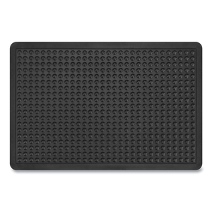 BUBBLE FLEX ANTI-FATIGUE MAT, RECTANGULAR, 24 X 36, BLACK by Apache Mills