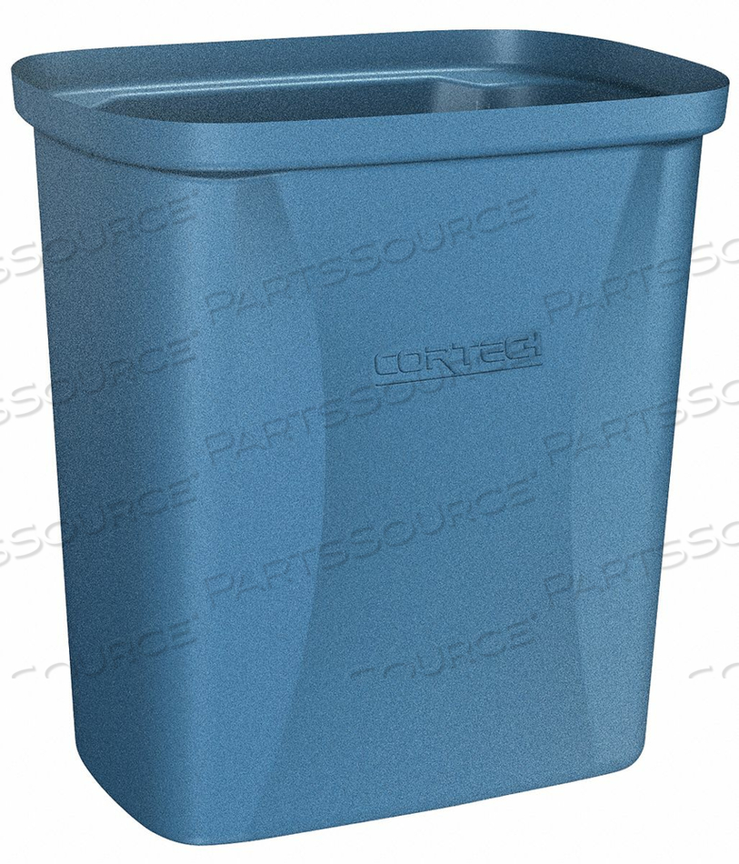 TRASH CAN 2-1/2 GAL. BLUE by Cortech