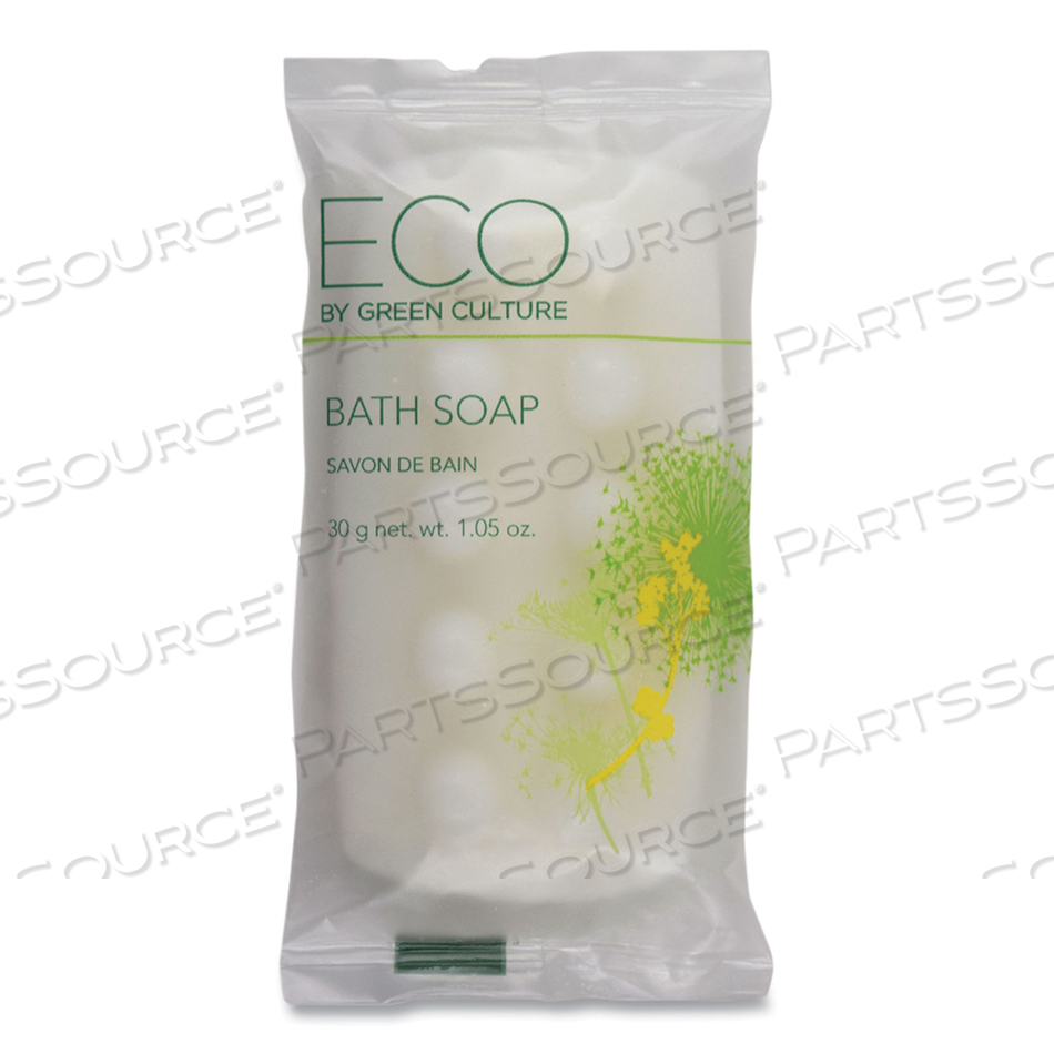 BATH MASSAGE BAR, CLEAN SCENT, 1.06 OZ by Eco By Green Culture