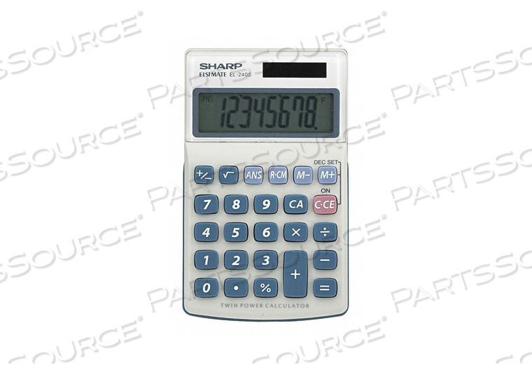 HANDHELD CALCULATOR LCD 8 DIGIT by Sharp Electronics Corporation HANDHELD CALCULATOR LCD 8 DIGIT by Sharp Electronics Corporation