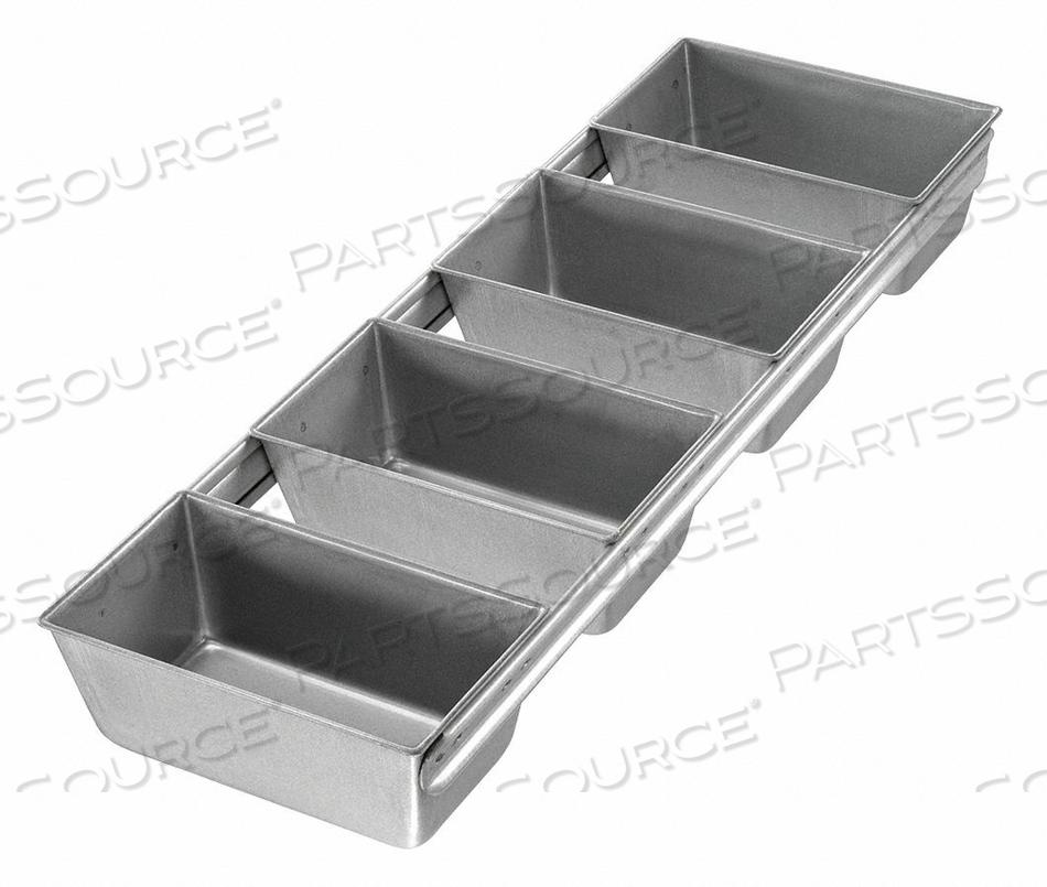 BREAD PAN 4-STRAP 5-5/8X3-1/8 by Chicago Metallic BREAD PAN 4-STRAP 5-5/8X3-1/8 by Chicago Metallic