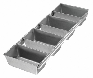 BREAD PAN 4-STRAP 5-5/8X3-1/8 by Chicago Metallic