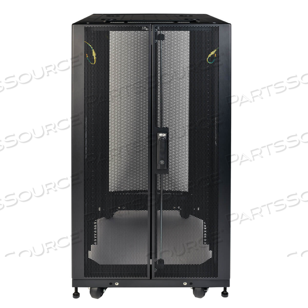 25U RACK ENCLOSURE SERVER NETWORKING CABINET SHALLOW DEPTH by Tripp Lite