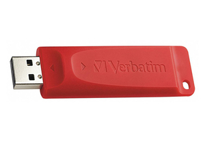 STORE 'N' GO USB FLASH DRIVE 16 GB RED by Verbatim