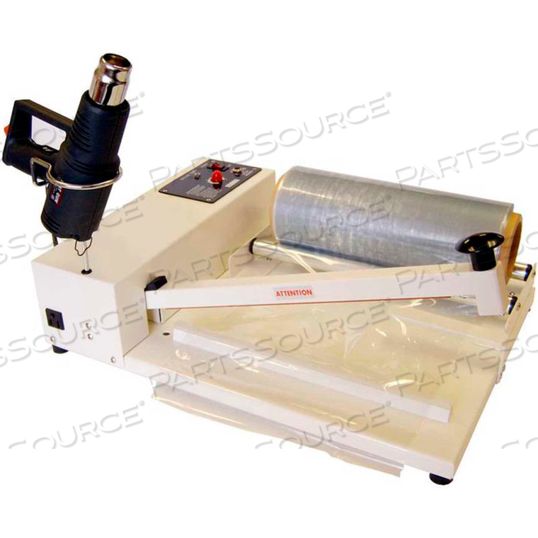 26" I-BAR SEALER (W-650I), 24" SHRINK FILM (500 FT.) & HEAT GUN by Sealer Sales 26" I-BAR SEALER (W-650I), 24" SHRINK FILM (500 FT.) & HEAT GUN by Sealer Sales